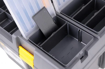 Vorel Box na nářadí plastový 26[34] 2 zámky 65cm