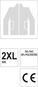 Vorel Bunda do deště XXL (PVC)