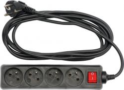 Vorel Kabel prodlužovací 3 m vypínač 4 zásuvky