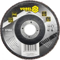 Vorel Kotouč brusný lamelový 125 mm P40
