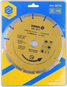 Vorel Kotouč řezný diamantový 180 x 22,2 x 2,2 mm segmentový