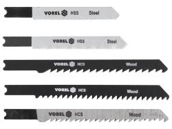 Vorel List do přímočaré pily 4x 105/75 1s76/50 mm 5 ks Vorel List do přímočaré pily 4x 105/75 1s76/50 mm 5 ks