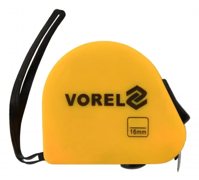 Vorel Metr svinovací 5 m x 16 mm žlutý Vorel Metr svinovací 5 m x 16 mm žlutý