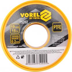Vorel Páska teflonová 19 x 0,2mm 15m Vorel Páska teflonová 19 x 0,2mm 15m
