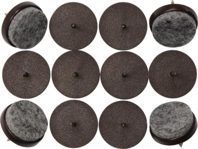 Vorel Podložka plastová s plstí na hřebíku 24mm,12ks Vorel Podložka plastová s plstí na hřebíku 24mm,12ks