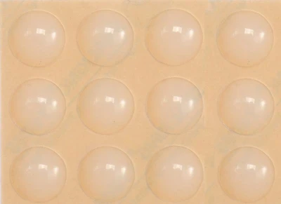 Vorel Podložka samolepící pod nábytek 13mm,12ks Vorel Podložka samolepící pod nábytek 13mm,12ks