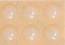 Vorel Podložka samolepící pod nábytek 19mm,6ks