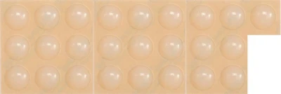 Vorel Podložka samolepící pod nábytek 8mm,25ks Vorel Podložka samolepící pod nábytek 8mm,25ks