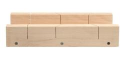 Vorel Přípravek na řezání úhlů 450 x 110 mm dřevěný