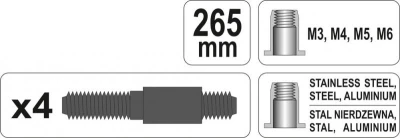 Vorel Nýtovací kleště M3-M6