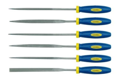 Vorel Sada pilníků jehlových 180 mm 6 ks Vorel Sada pilníků jehlových 180 mm 6 ks