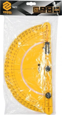 Vorel Úhloměr s vodováhou 250 mm