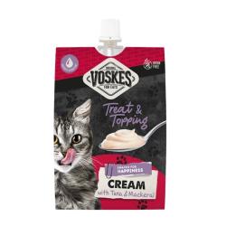 Voskes Cream Snacks Cat s tuňákem a makrelou 90 g