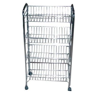 Vozík Brilly 3 koše 46x28x60cm Cr 1116 Vozík Brilly 3 koše 46x28x60cm Cr 1116