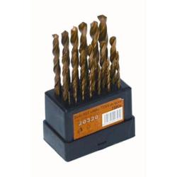 Vrták do kovu sada HSS TITAN 1,0-10x0,5mm 19díl. Vrták do kovu sada HSS TITAN 1,0-10x0,5mm 19díl.