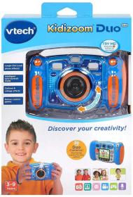 VTECH Kidizoom Duo dětský fotoaparát modrý s efekty na baterie Světlo Zvuk