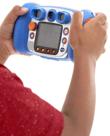Vtech Kidizoom Duo dětský fotoaparát modrý s efekty na baterie Světlo Zvuk