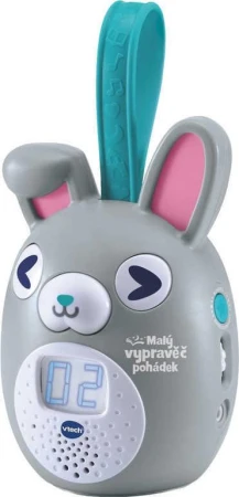 Vtech Malý vypravěč pohádek králíček vypráví zpívá CZ na baterie REC Zvuk