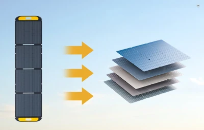 VTOMAN VS200 200 W přenosný skládací solární panel