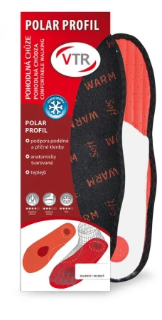VTR Ortopedické vložky Polar Profil VTR Ortopedické vložky Polar Profil