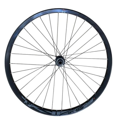 Výplet 584/27,5" přední, ráfek Rodi TRYP 30 Disc 32 děr, náboj Shimano MT410 100 x 15, černý