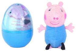 Vyrob si plyšáka prasátko Peppa Pig kreativní set ve vajíčku 4 druhy