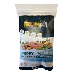 Vzorek IRONpet Dog Puppy Mini Medium Turkey (Krocan) 70 g