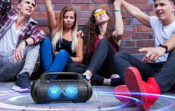 W-king Bezdrátový reproduktor Bluetooth D10 70W (černý)