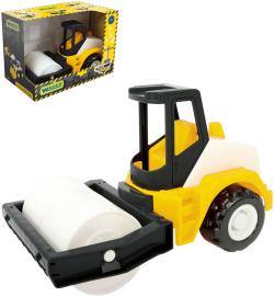 Wader Auto Tech Truck baby stavební parní válec 23cm v krabici Wader Auto Tech Truck baby stavební parní válec 23cm v krabici