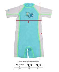 Waimea Junior Suit plavky s UV ochranou růžová