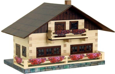 Walachia Alpský dům W43 Hobby Kit DŘEVĚNÁ (stavebnice) Walachia Alpský dům W43 Hobby Kit DŘEVĚNÁ (stavebnice)