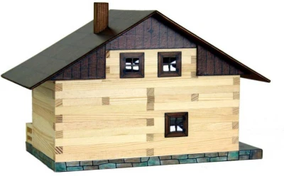 Walachia Alpský dom W43 Hobby Kit DREVENÁ (stavebnica)