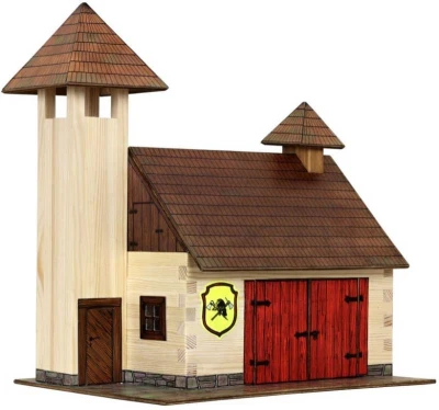 Walachia Hasičská zbrojnice W41 Hobby Kit DŘEVĚNÁ (stavebnice) Walachia Hasičská zbrojnice W41 Hobby Kit DŘEVĚNÁ (stavebnice)