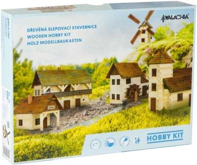 Walachia Hasičská zbrojnica W41 Hobby Kit DREVENÁ (stavebnica)