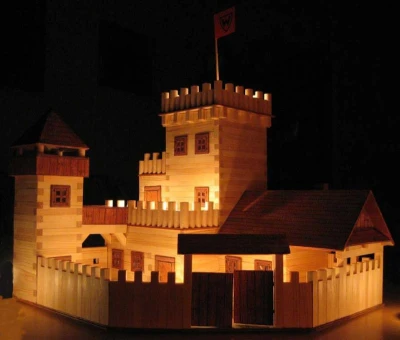 Walachia Hrad W19 Hobby Kit DŘEVĚNÁ (stavebnice)