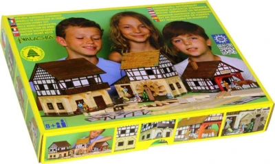 Walachia Hrázdený špýchár W37 Hobby Kit DREVENÁ (stavebnica)