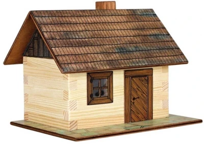 Walachia Roubená chaloupka W01 Hobby Kit DŘEVĚNÁ (stavebnice) Walachia Roubená chaloupka W01 Hobby Kit DŘEVĚNÁ (stavebnice)