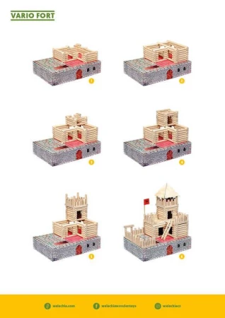 Walachia Vario Fort W22 DREVENÁ (stavebnica)