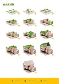 Walachia Vario Mill W49 DŘEVĚNÁ (stavebnice)