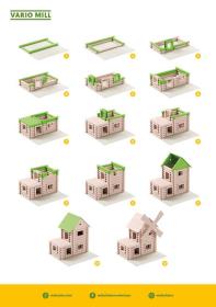 Walachia Vario Mill W49 DŘEVĚNÁ (stavebnice)