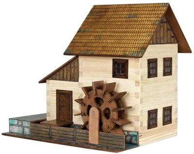 Walachia Vodní mlýn W16 Hobby Kit DŘEVĚNÁ (stavebnice)