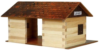 Walachia Železničná stanica W11 Hobby Kit DREVENÁ (stavebnica)