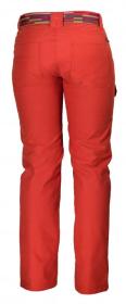 Warmpeace ELKIE LADY dámské outdoor kalhoty POUZE L red - červené (VÝPRODEJ)