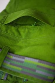 Warmpeace ELKIE LADY dámské outdoor kalhoty POUZE L red - červené (VÝPRODEJ)