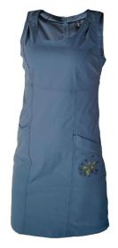 Warmpeace FRIDAY BETTER šaty POUZE S dark red brown - tm.červená (VÝPRODEJ)