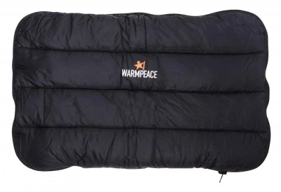Warmpeace POLŠTÁŘEK PÉŘOVÝ ZIP black Warmpeace POLŠTÁŘEK PÉŘOVÝ ZIP black