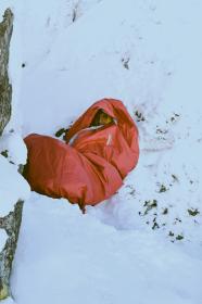 Warmpeace SURVIVAL BAG SINGLE mars red