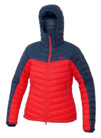 Warmpeace VIKI LADY dámská péřová bunda POUZE XS fresh blue/winter blue (VÝPRODEJ)