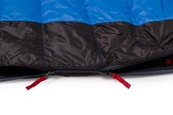Warmpeace VIKING 300 210 cm WIDE Left blue/grey/black spacák + sleva 500,- na příslušenství
