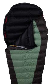 Warmpeace VIKING 300 210 cm WIDE Left blue/grey/black spacák + sleva 500,- na příslušenství